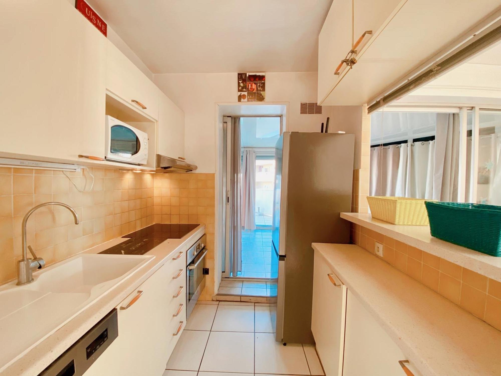 Appartement Terrasse Vue Mer 卡内 外观 照片