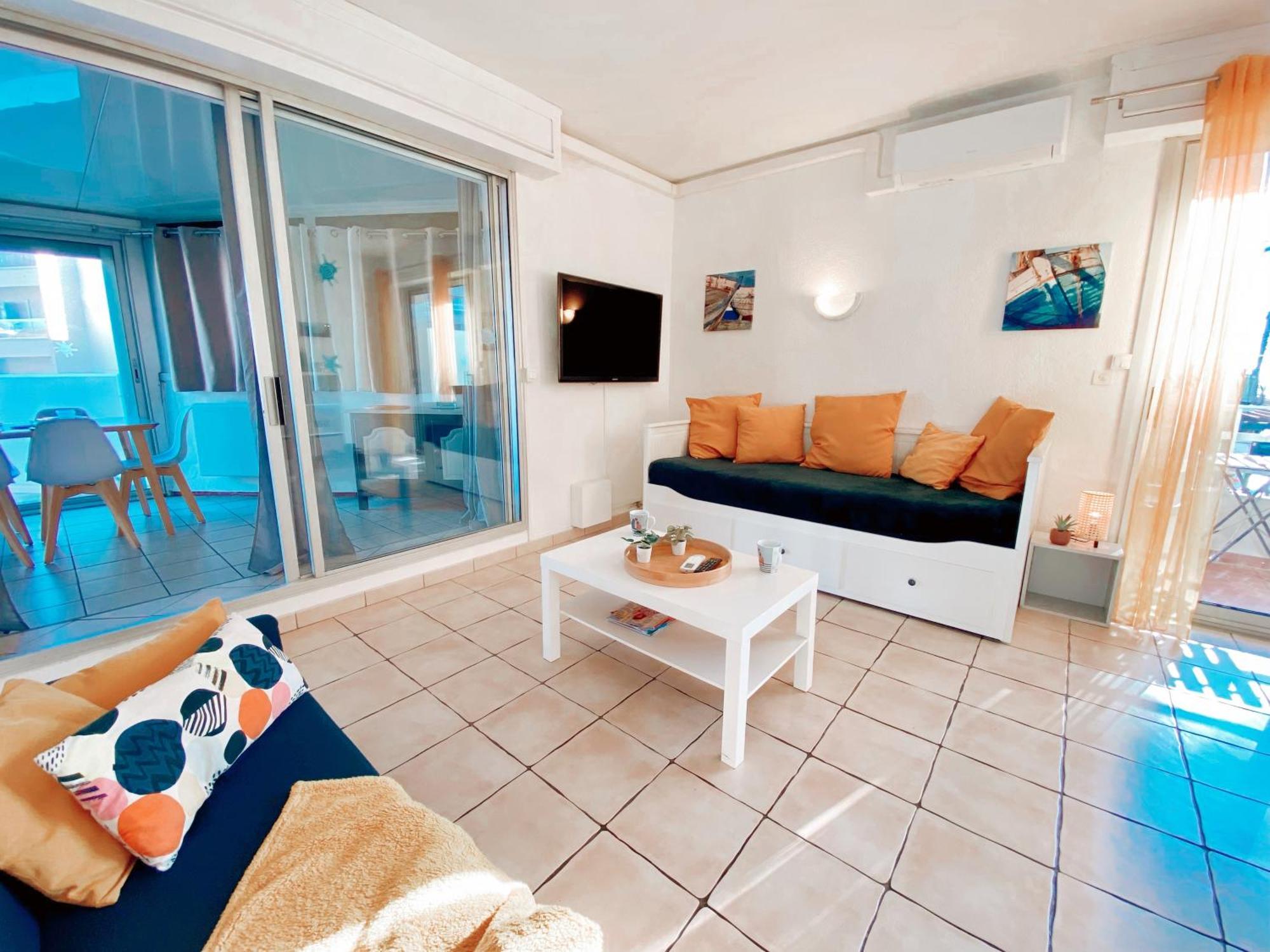 Appartement Terrasse Vue Mer 卡内 外观 照片