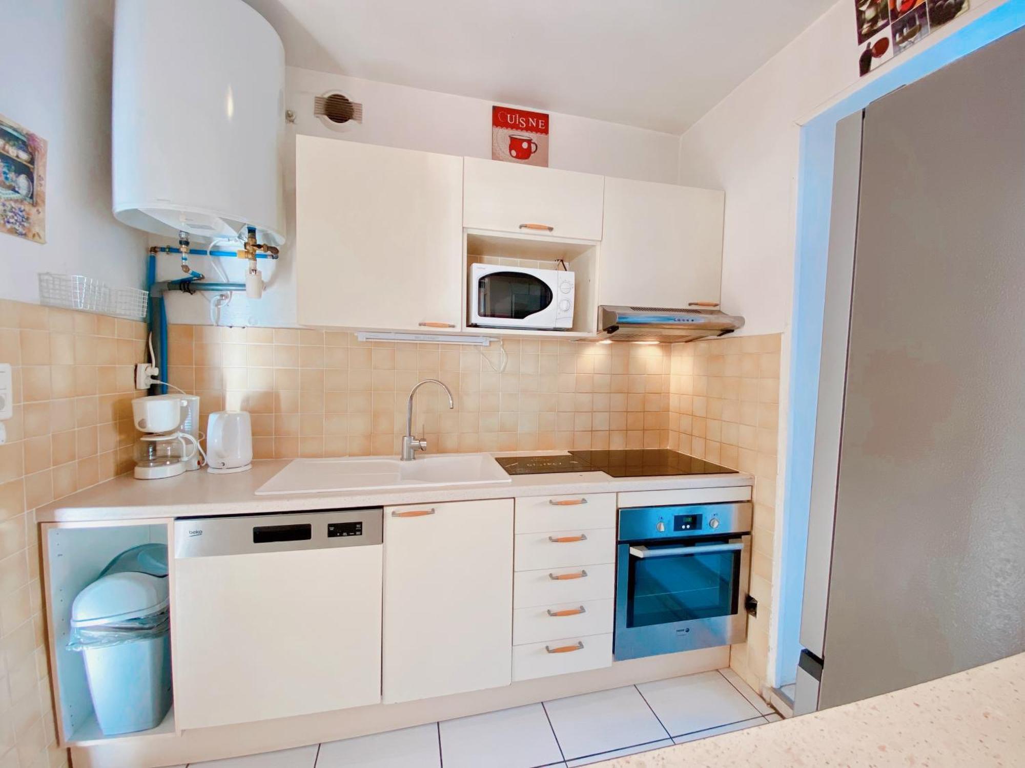Appartement Terrasse Vue Mer 卡内 外观 照片