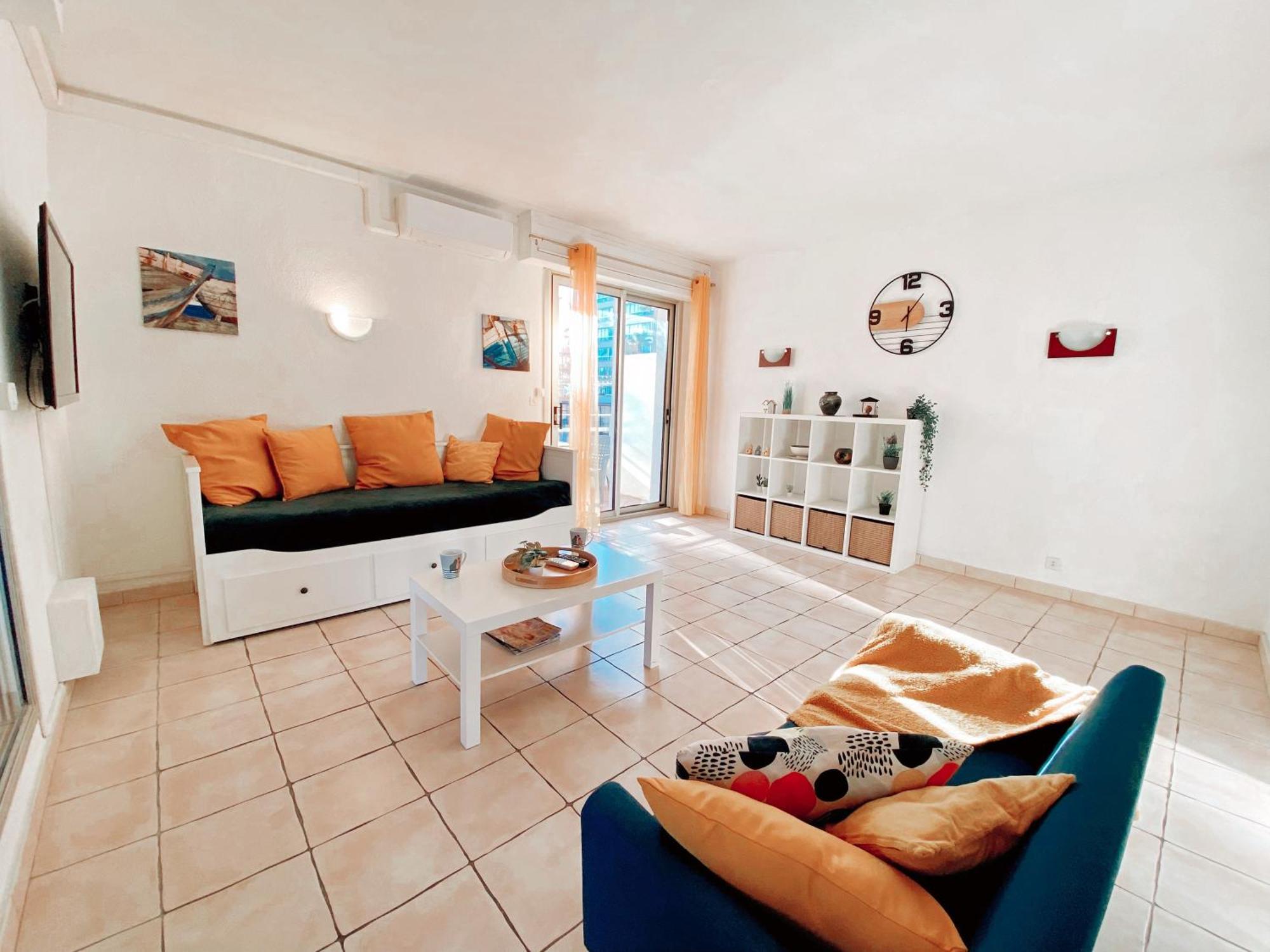 Appartement Terrasse Vue Mer 卡内 外观 照片